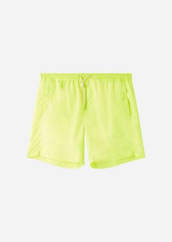 Férfi Calzedonia Formentera Eco Úszónadrágok Sárga | HU2941MA
