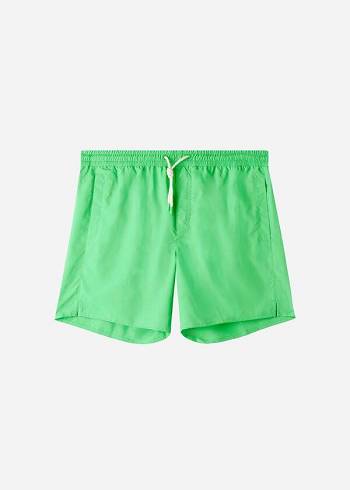 Férfi Calzedonia Formentera Eco Úszónadrágok Zöld | HU2943BC