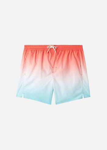 Férfi Calzedonia Formentera Sport Úszónadrágok Piros | HU2945CE