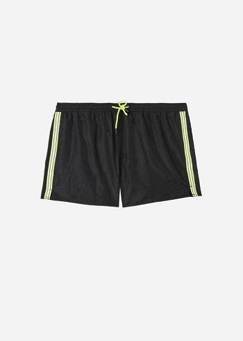 Férfi Calzedonia Ibiza Eco Úszónadrágok Fekete | HU2940QZ