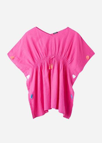 Gyerek Calzedonia Kaftan with Tassels Fürdőruha Rózsaszín | HU3084NB