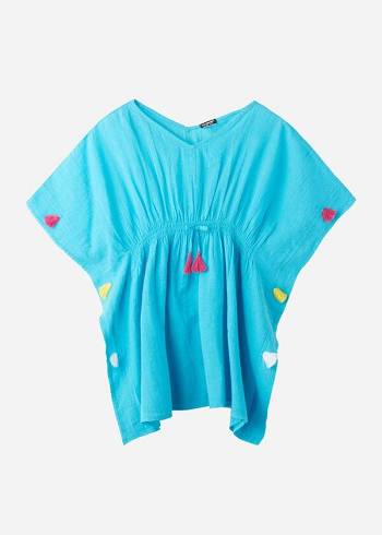 Gyerek Calzedonia Kaftan with Tassels Fürdőruha Türkiz | HU3085BC