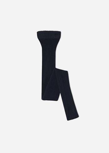 Gyerek Calzedonia Micronet Harisnyanadrág Kék | HU2987UT