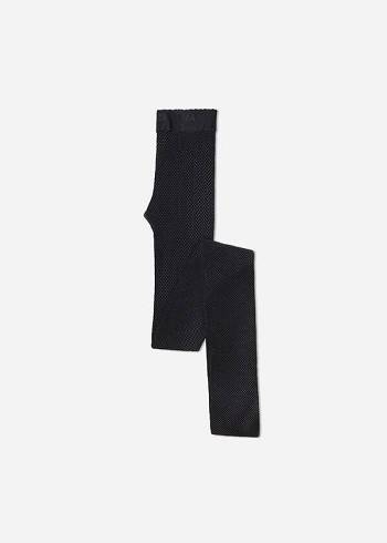 Gyerek Calzedonia Micronet Harisnyanadrág Fekete | HU2990RW