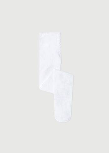 Gyerek Calzedonia Soft Touch 50 Deniers Harisnyanadrág Fehér | HU3001AP