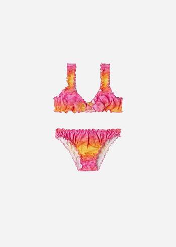 Gyerek Calzedonia Two-Piece Polly Fürdőruha Sárga | HU3074OR