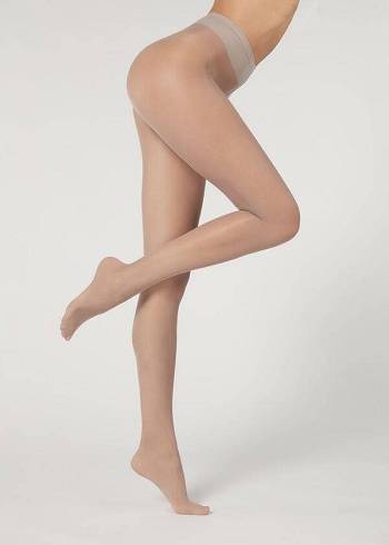Női Calzedonia 20 Denier Ultra Kényelem Sheer Harisnyanadrág Titán | HU1170EX