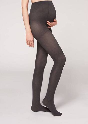 Női Calzedonia 60 Maternity Denier Harisnyanadrág Szürke | HU1005ZG