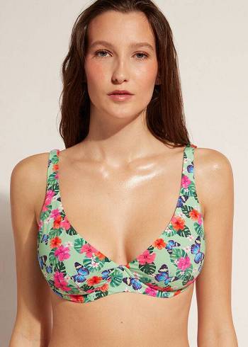 Női Calzedonia Balconette Malibu Bikini Felsők Színes | HU1679KI