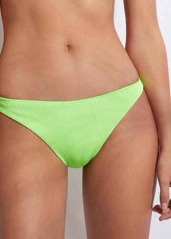 Női Calzedonia Bikini New York Bikini Alsó Zöld | HU1296NB