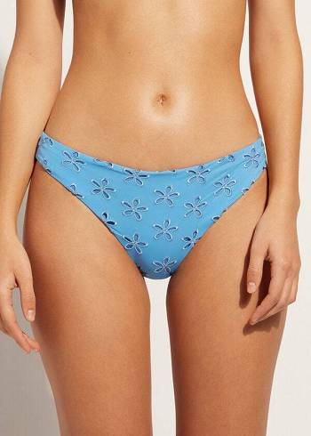 Női Calzedonia Corfù Bikini Alsó Kék | HU1373BC