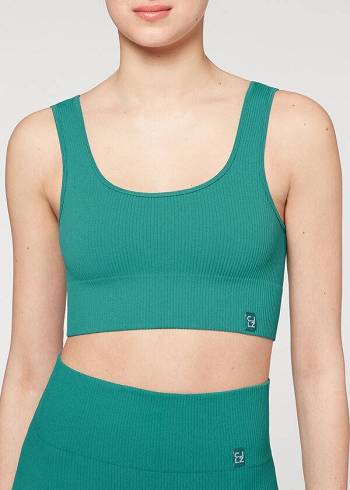 Női Calzedonia Seamless Bordázott Cover Ups Türkiz | HU2111IS