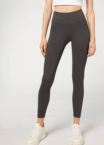 Női Calzedonia Total Shaper Leggings Szürke | HU2702IS